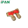 IFAN Hot Sale Underfloor Heating Manifold 2-6 Ways Manifold details Picture